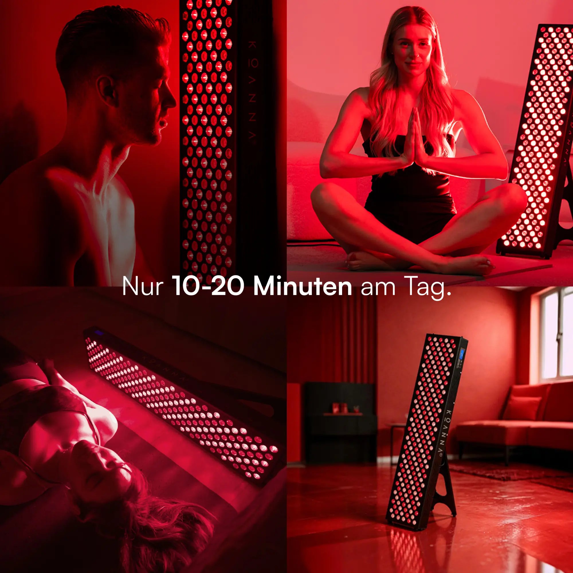 Koanna® Luma1000™ - Rotlicht-Panel