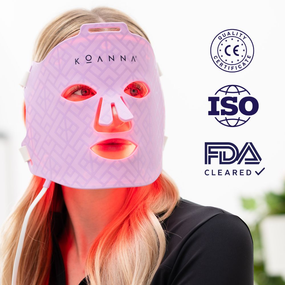 Koanna® MultiGlo™ LED Lichttherapie-Maske