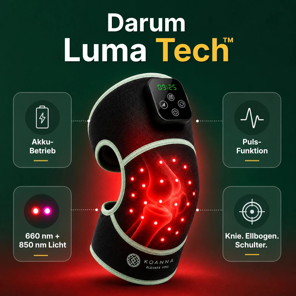 Koanna® Rotlicht Bandage gegen Knieschmerzen
