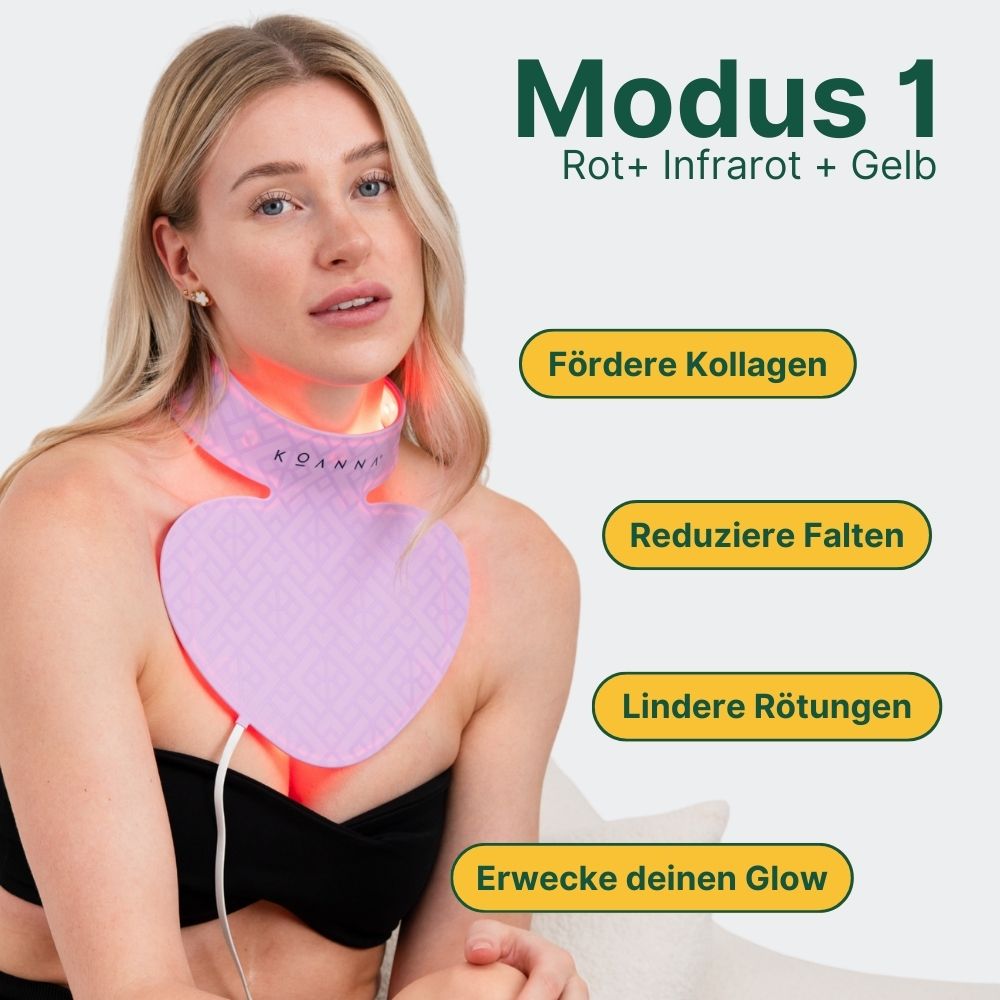 Koanna® MultiGlo™ LED Hals & Dekolleté Maske