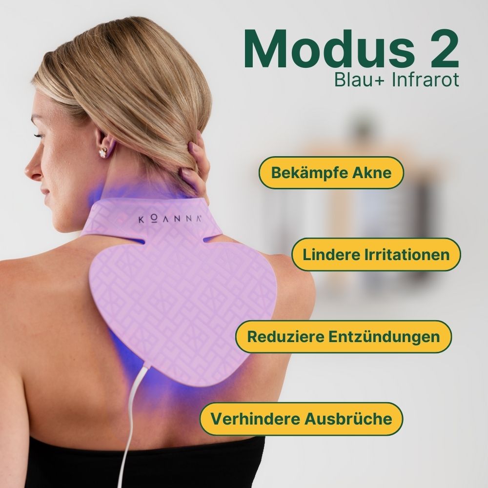 Koanna® MultiGlo™ LED Hals & Dekolleté Maske