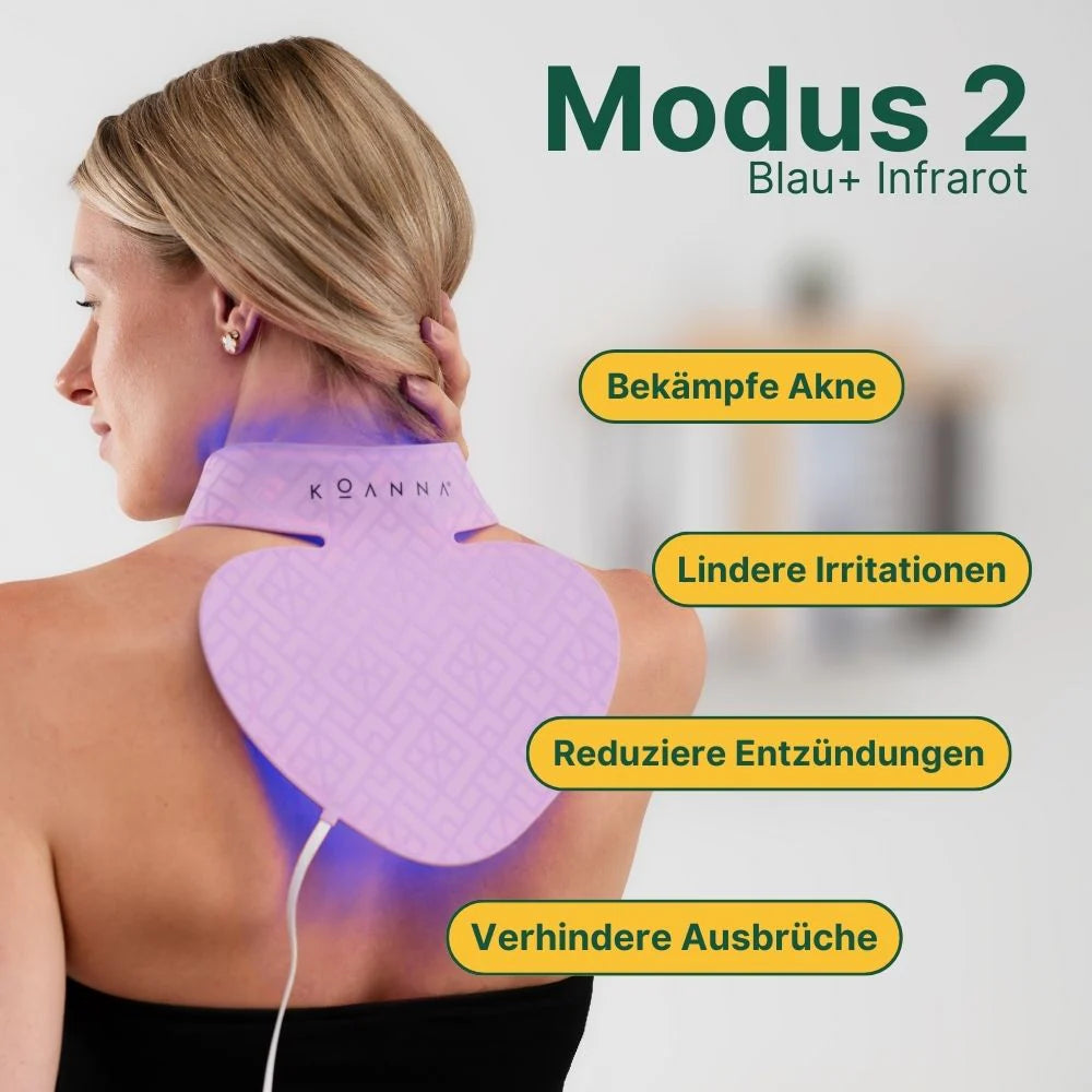 Koanna® MultiGlo™ LED Hals & Dekolleté Maske