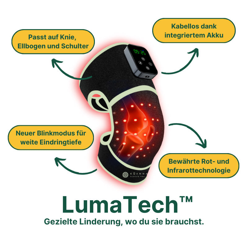 Koanna® Rotlicht Bandage gegen Knieschmerzen